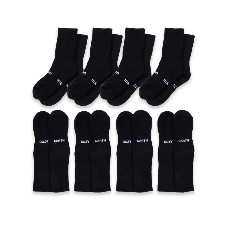 Essential Calf Sock 8-Pack