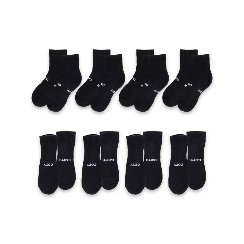 Essential Quarter Sock 8-Pack