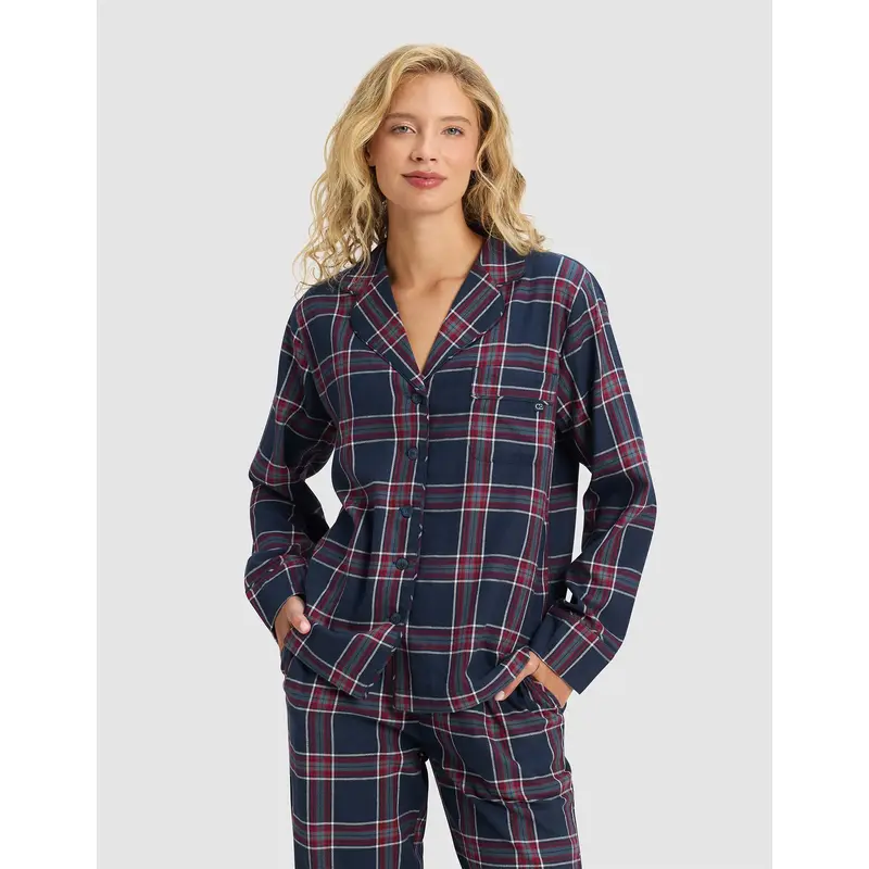 Women's Farmhouse Long Sleeve Pajama Top