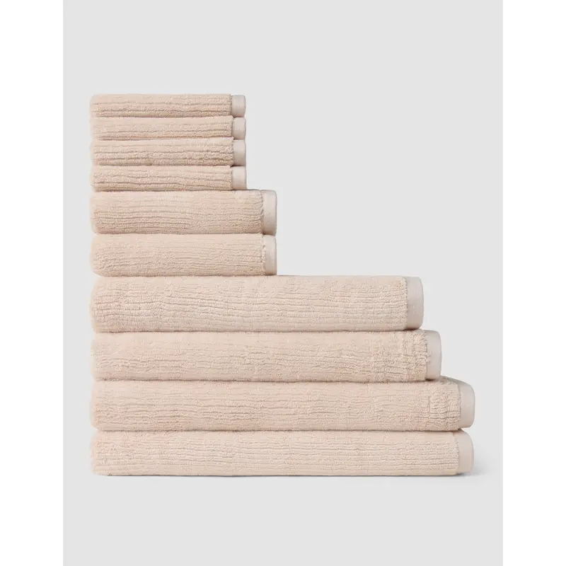 Complete Ribbed Terry Bath Bundle