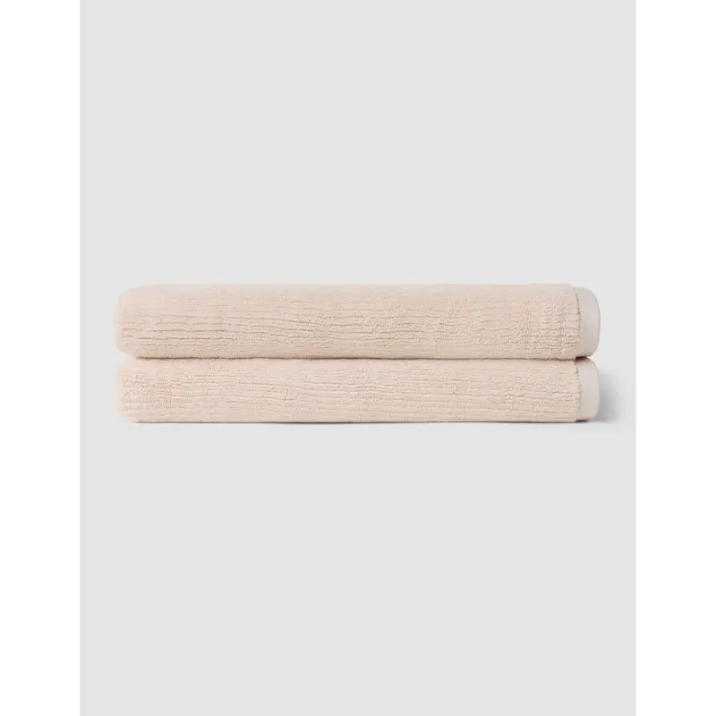 Ribbed Terry Bath Sheets