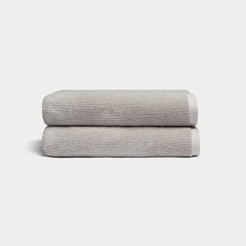 Ribbed Terry Bath Towels - Wholesale