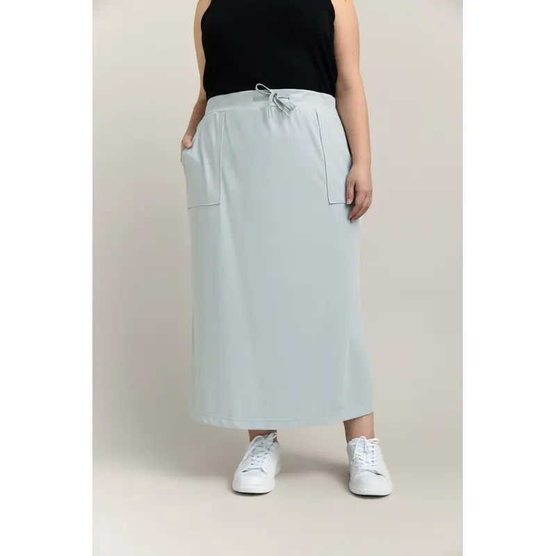 Women's Modern Modal Midi Skirt - Last Chance