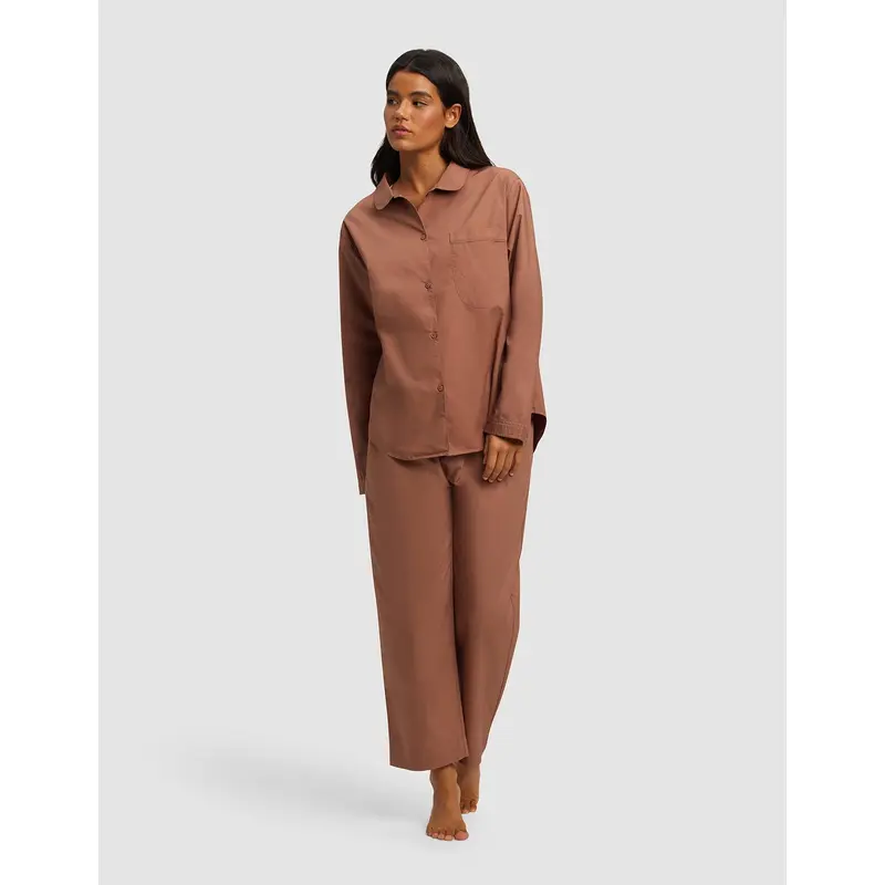 Women's Sutton Long Sleeve Cropped Pajama Set