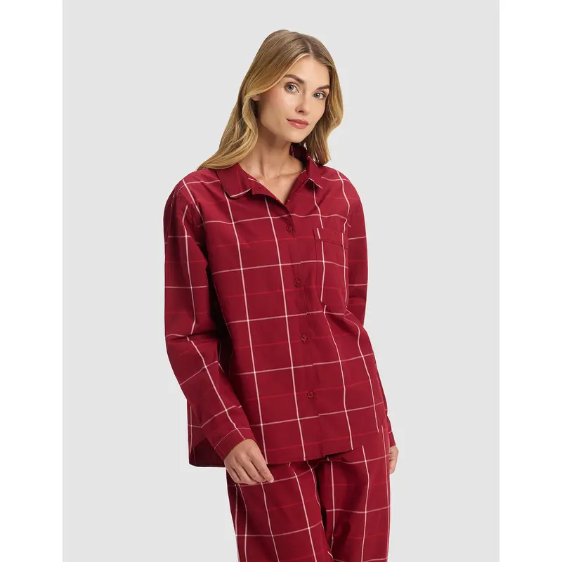Women's Sutton Long Sleeve Pajama Top