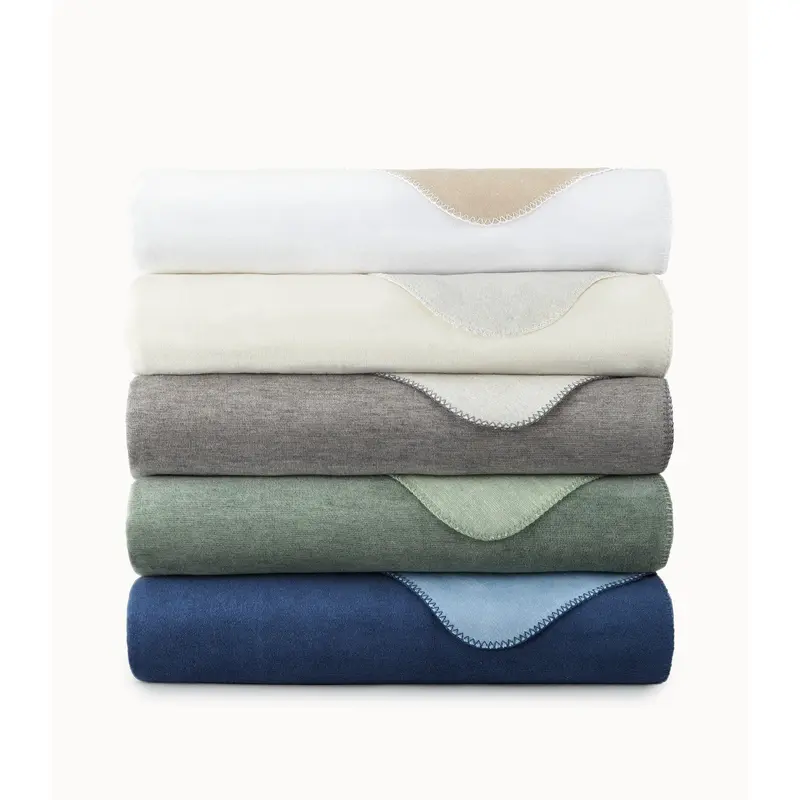 Alta Reversible Cotton Blanket