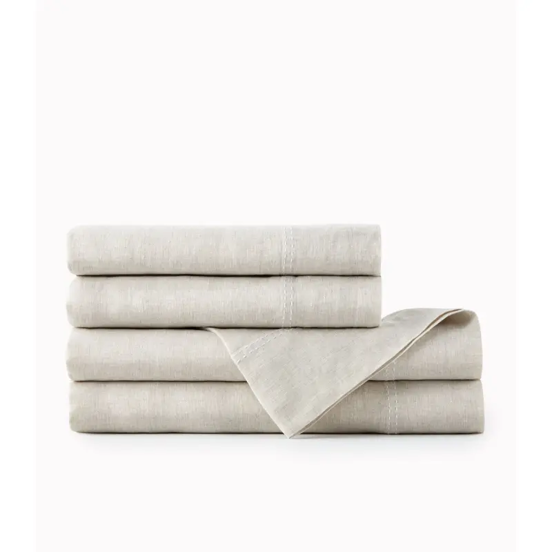 European Washed Linen Sheet Set