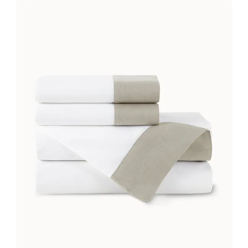 Mandalay Linen Cuff Sheet Set