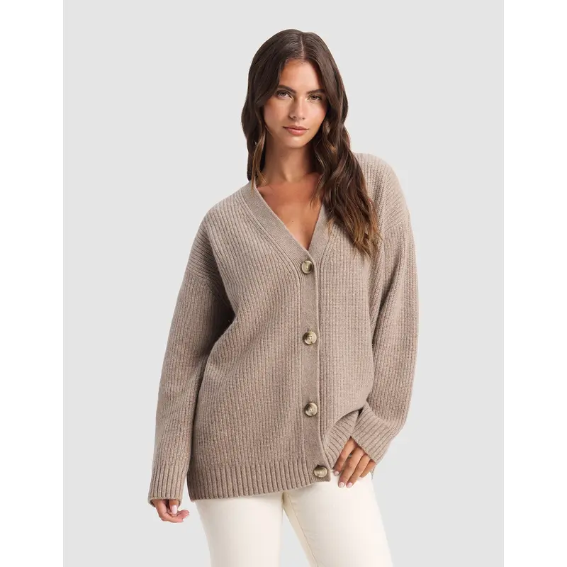Oversized Sunday Cashmere Cardigan - Last Chance