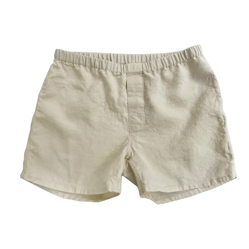 Organic Ivory Boxer Shorts