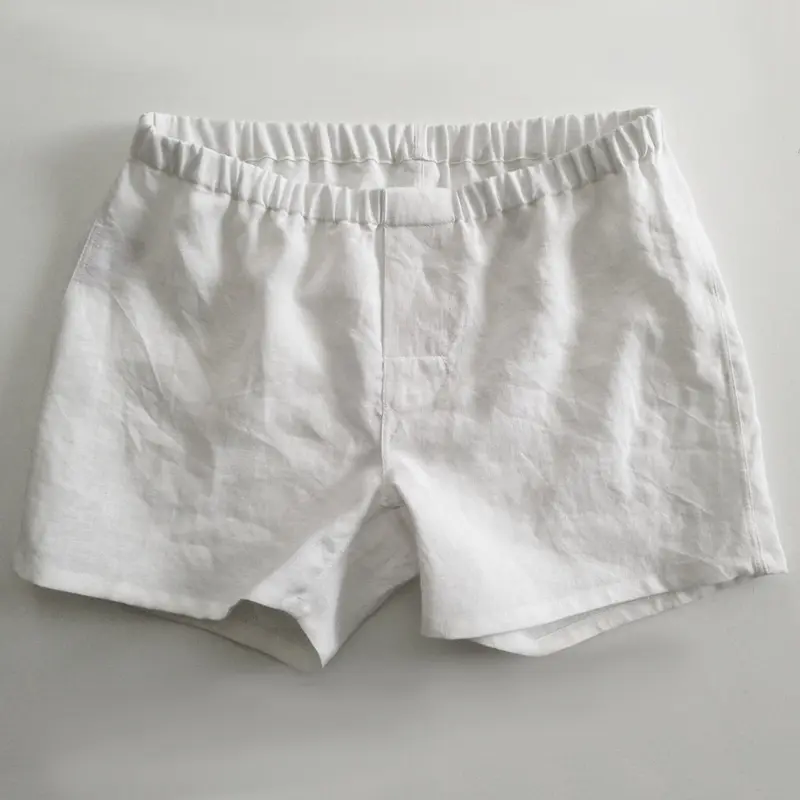 White Boxer Shorts