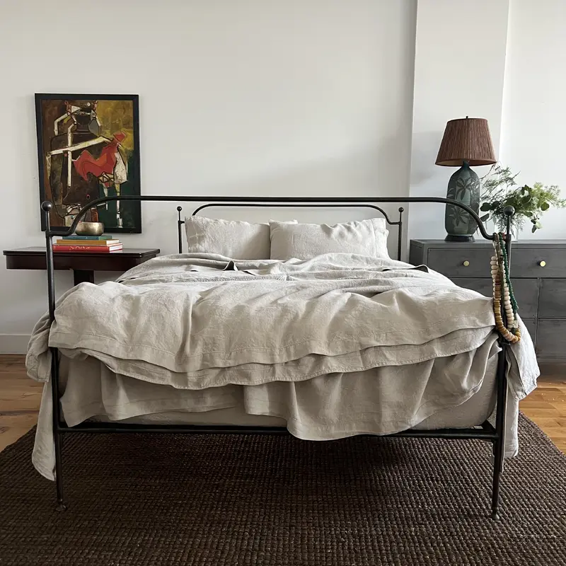 Eco Natural Belgian Eco Linen Duvet Cover