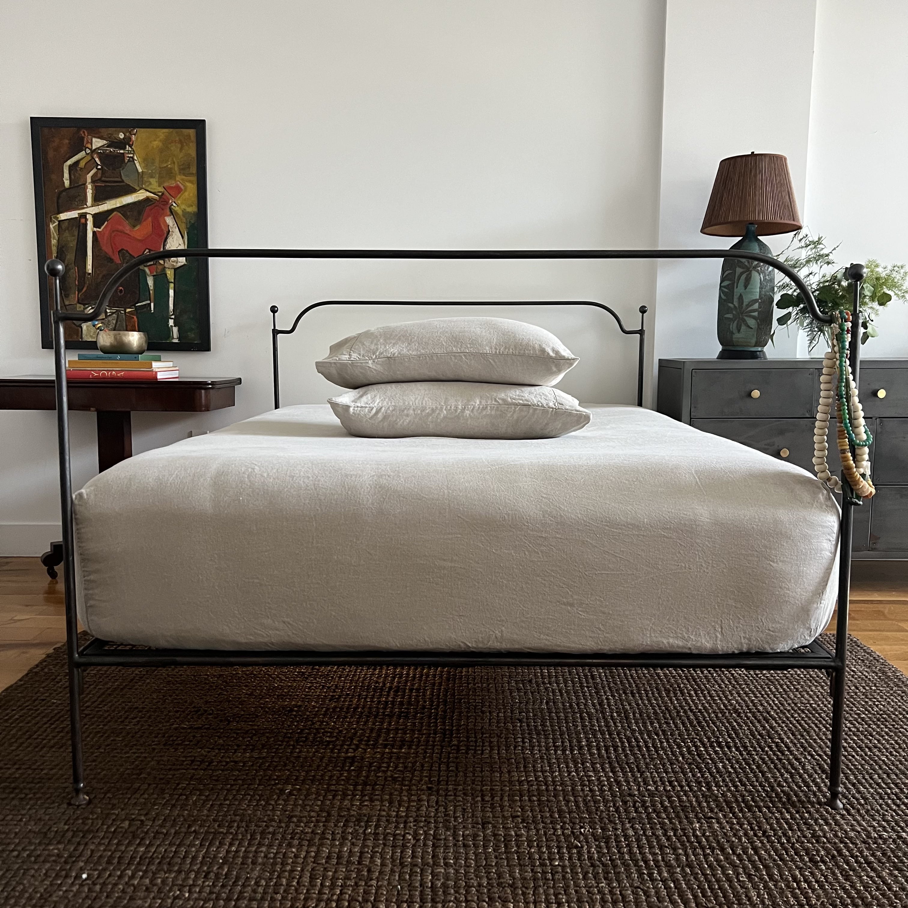 Eco Natural Belgian Eco-Linen Fitted Sheet