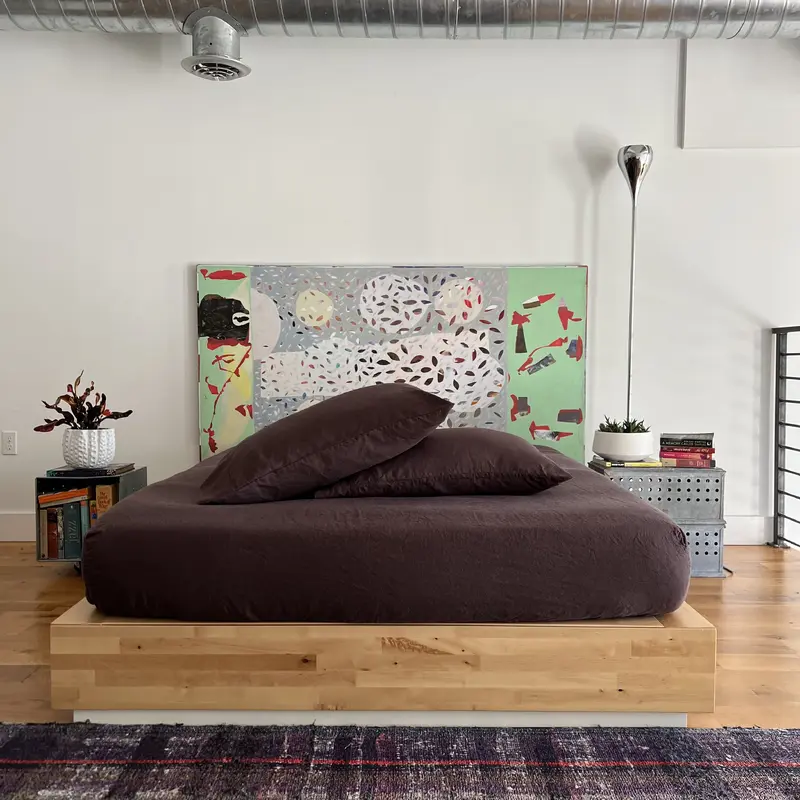 Espresso Linen Pillowcase