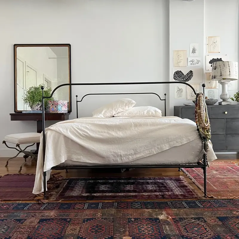 Ivory Linen Sheet Set