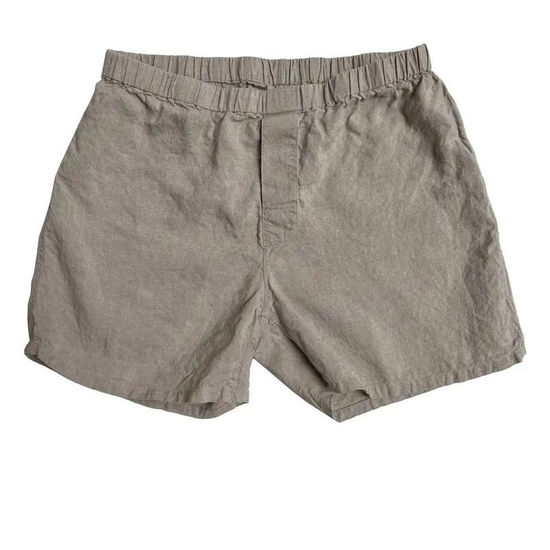 Organic Natural Linen Boxer Shorts