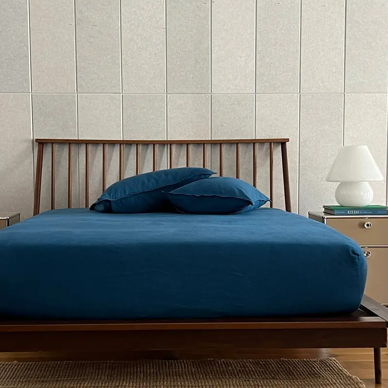 Cobalt Linen Pillowcase