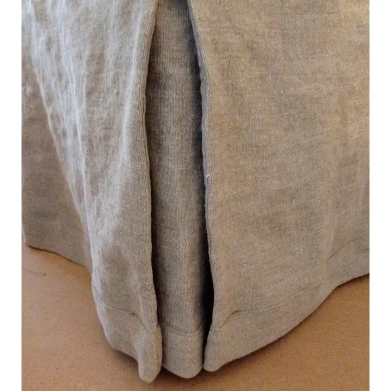 Flax Linen Bedskirt Dust Ruffle