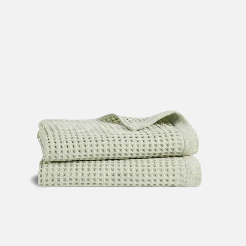 Dreamweave Waffle Bath Towels Set One