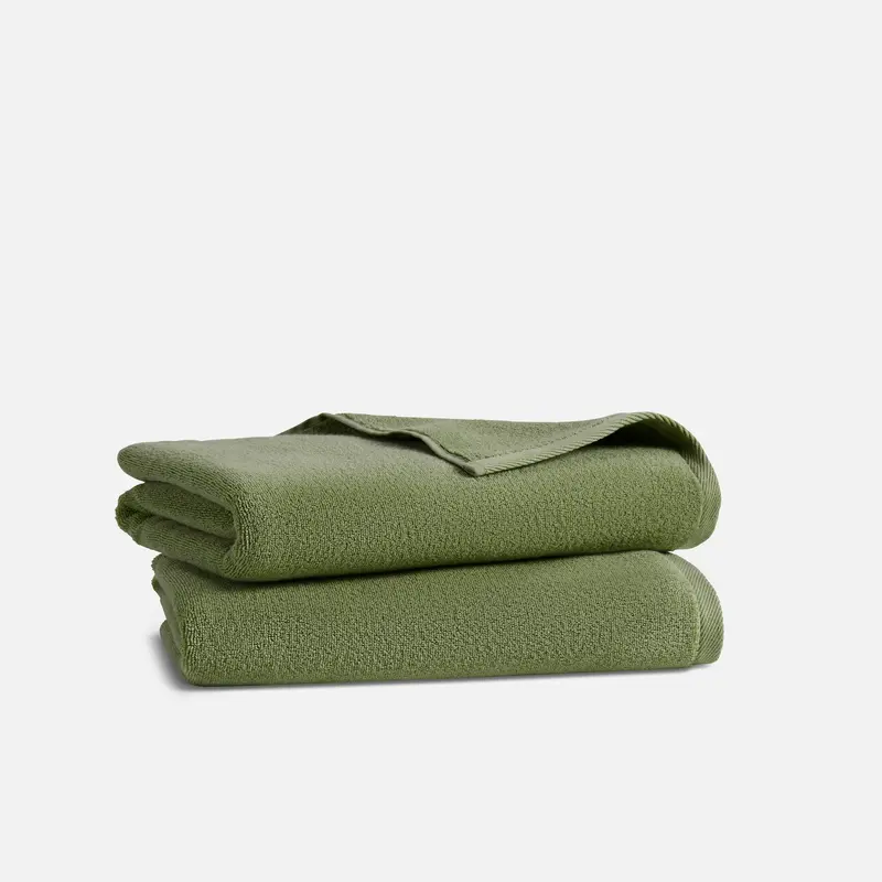 Plush Turkish Cotton Bath Towels Set One