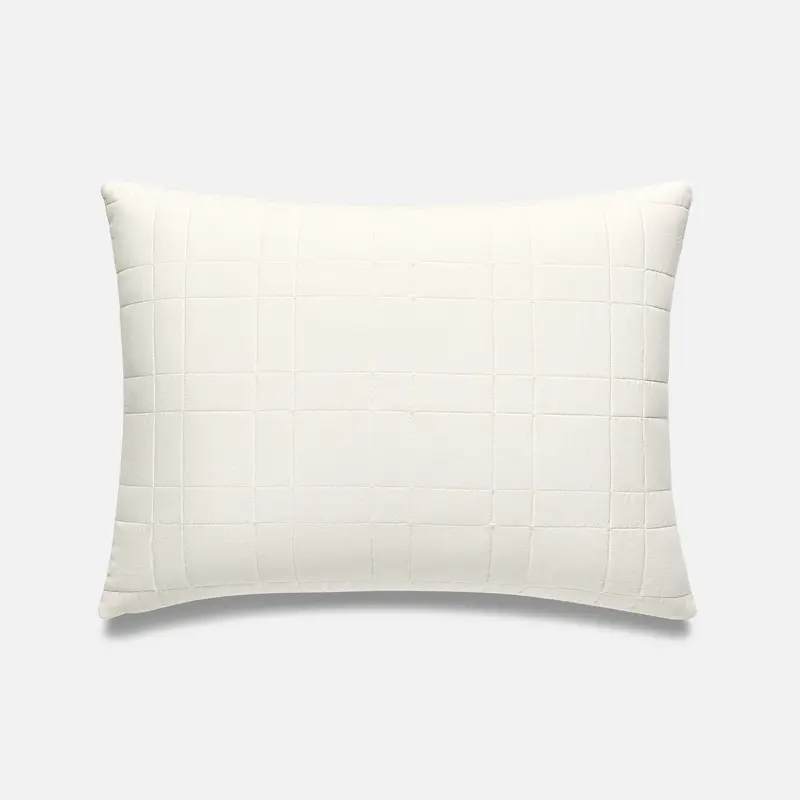 Washed European Linen Quilted Sham Set