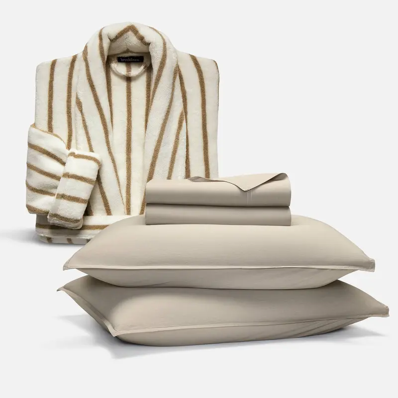 Washed Classic Percale Holiday Hosting Bundle