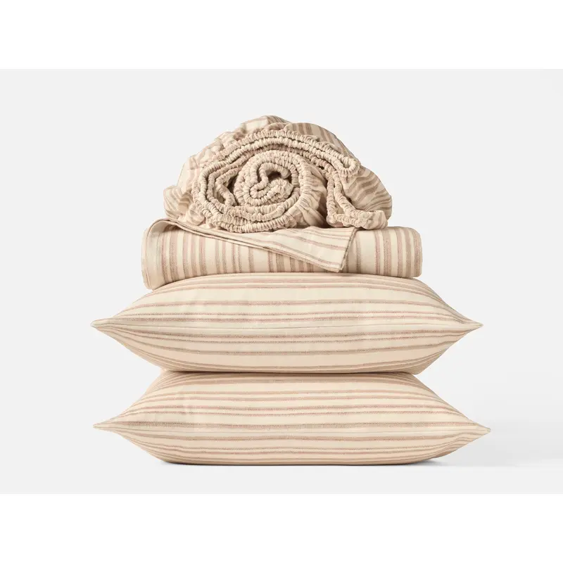 Cloud Brushed Organic Flannel Sheet Set - Renewed