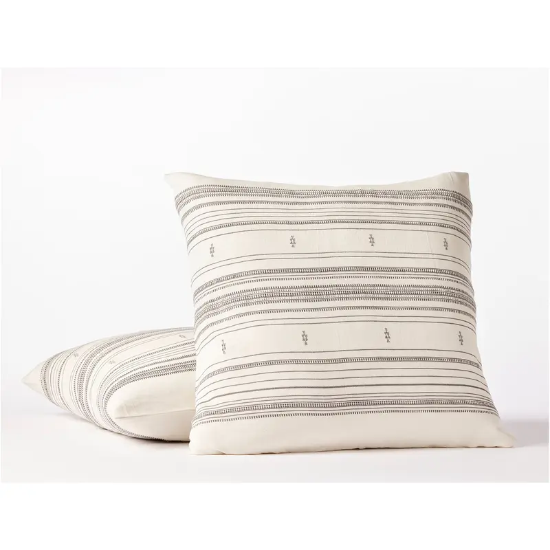 Coyuchi + Rejuvenation Inyo Organic Dobby Sham - Renewed