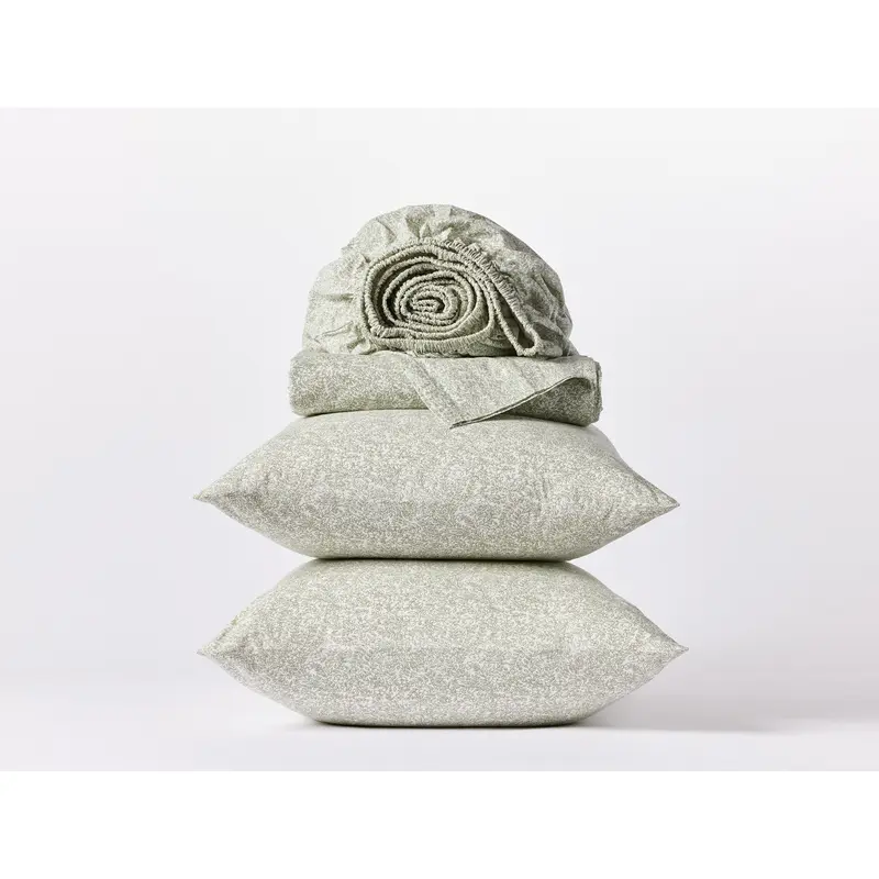 Organic Print Percale Sheet Set - Renewed