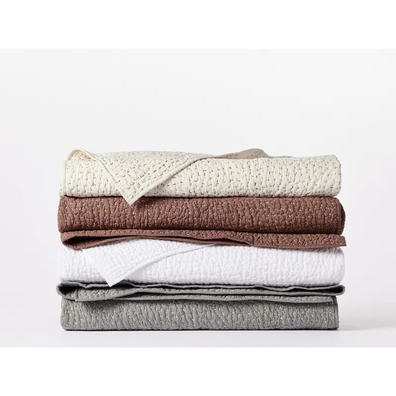 Pebbled Handstitched Organic Quilt - Renewed