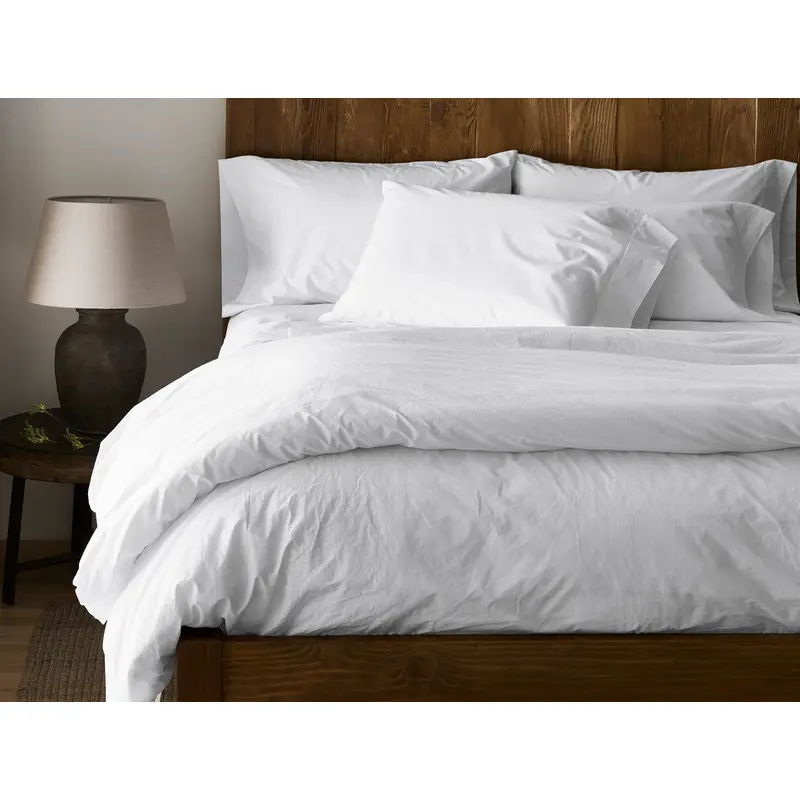 Refined Organic Percale Duvet Cover - Renewed