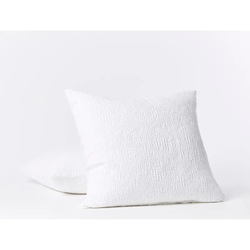 Reyes Organic Waffle Blanket + Shams - Renewed