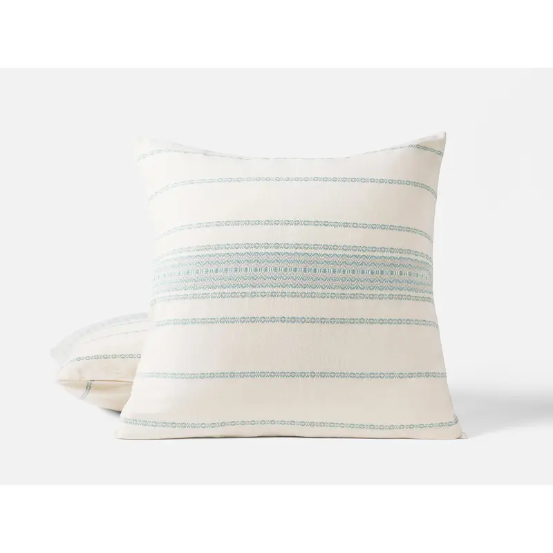 Rippled Stripe Organic Sham