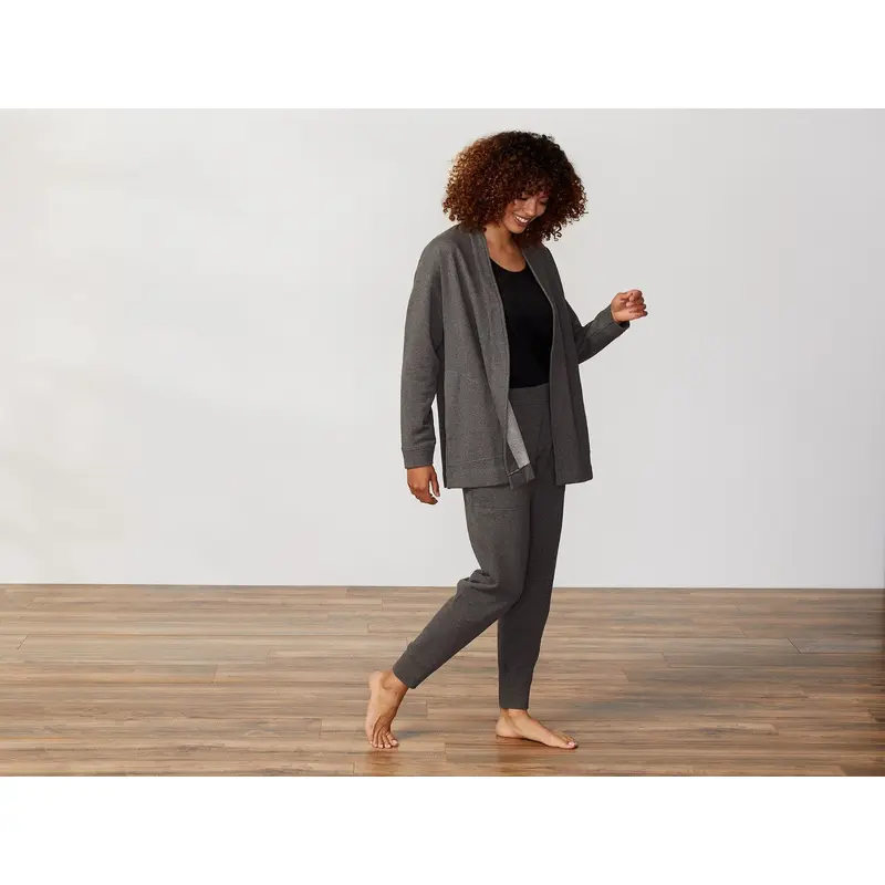 Women's Dillon Organic French Terry Cardigan - Renewed