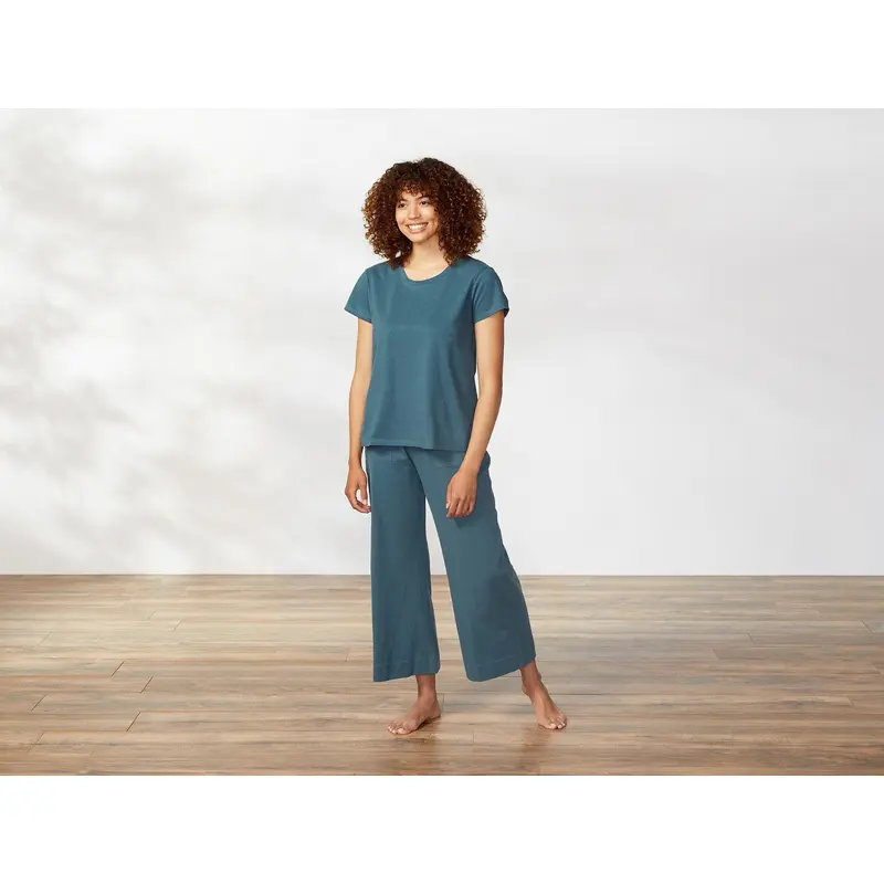 Womens Solstice Organic Short Sleeve Crew - Renewed