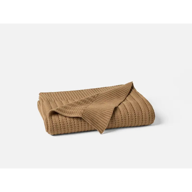 Casa Loma Organic Knit Throw