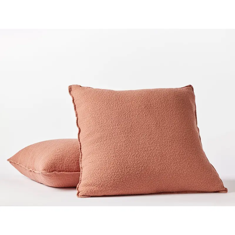 Cascade Organic Matelasse Sham