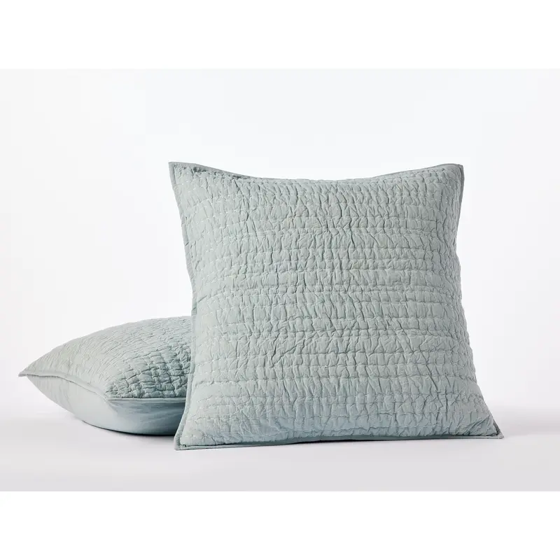 Channel Handstitched Organic Sham