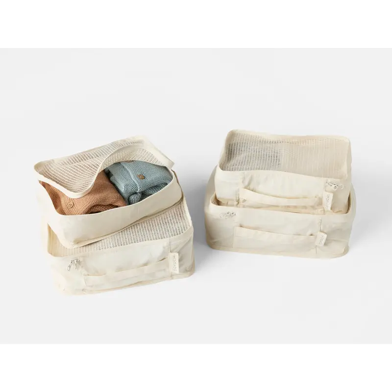 Coyuchi Conserve Organic Packing Cube Set