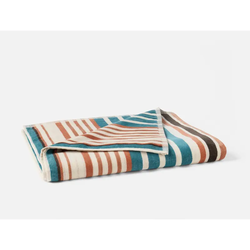 Dawn Stripe Organic Beach Towel