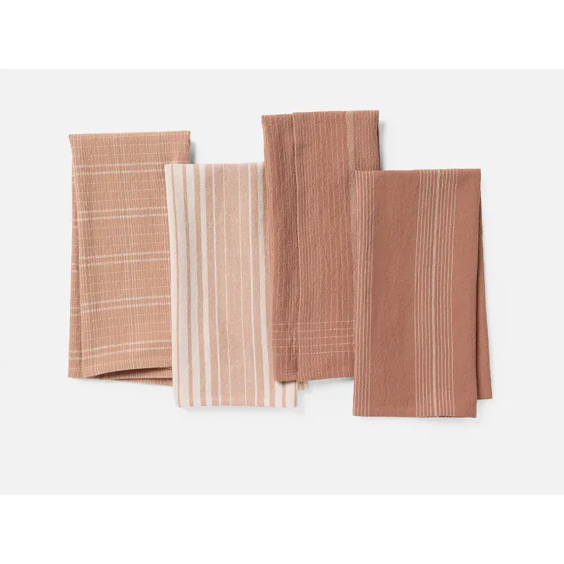 Fillmore Organic Kitchen Towels, Set of 4