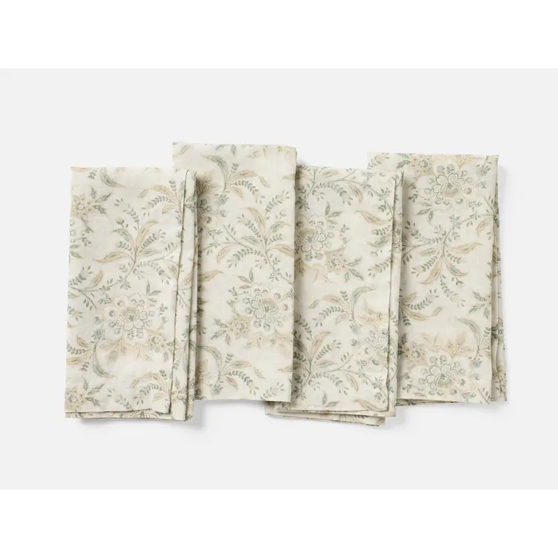 Marguerite Organic Print Napkins, Set of 4