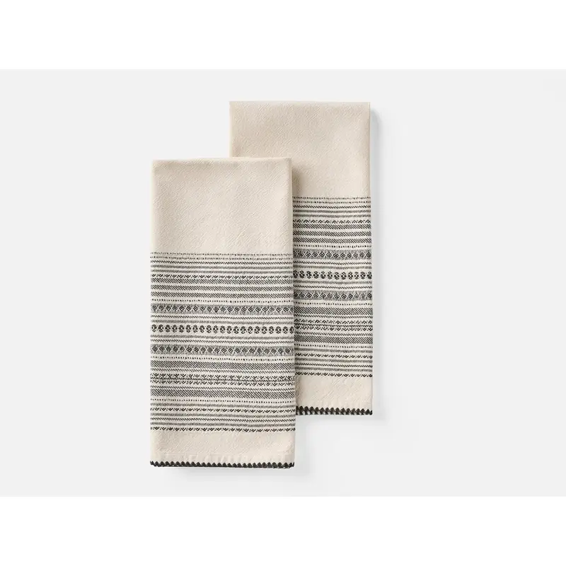 Oak Organic Hand Towel, Set of 2