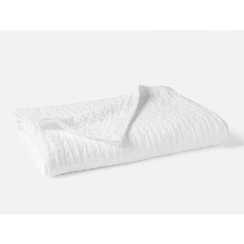 Pescadero Organic Matelasse Coverlet