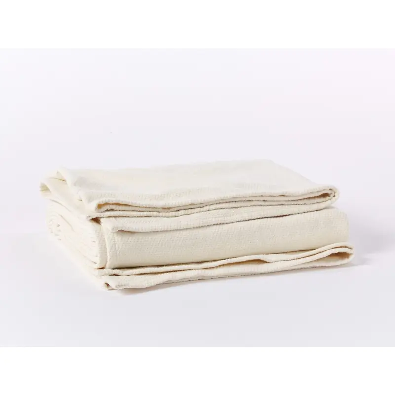 Sequoia Washable Organic Cotton and Wool Throw
