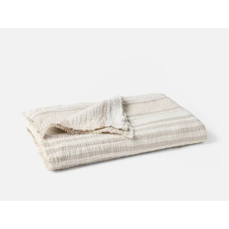 Topanga Organic Matelasse Throw