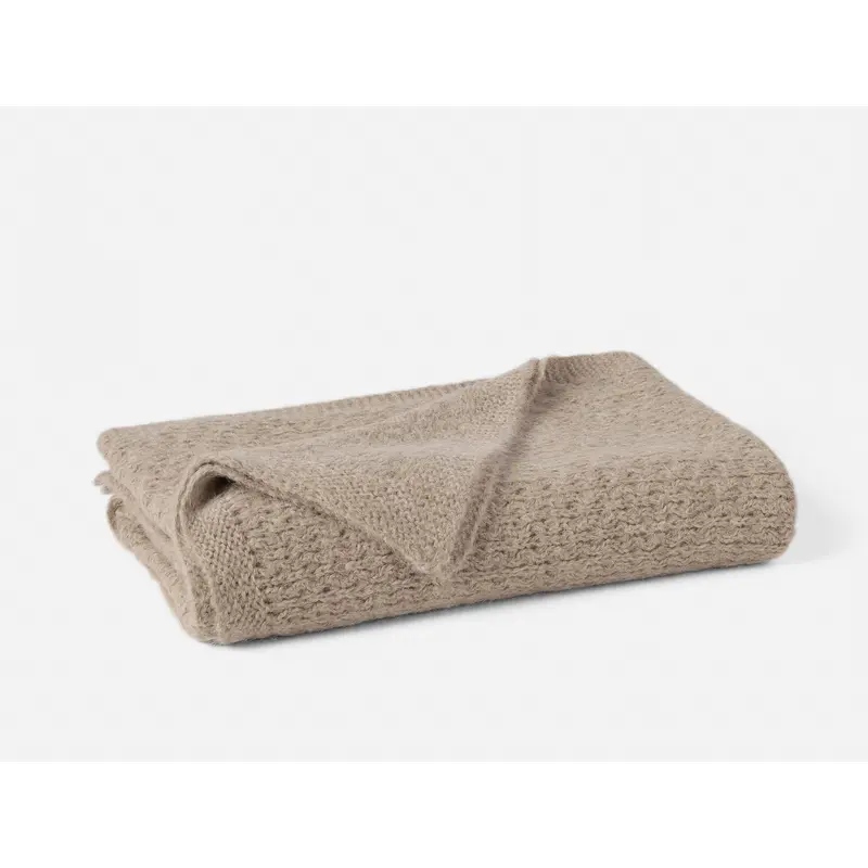 Alpamayo Suri Alpaca Knit Throw