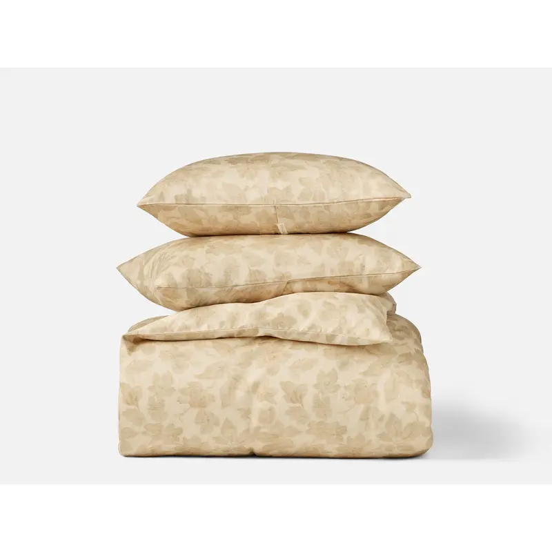 Camellia Organic Print Duvet Set