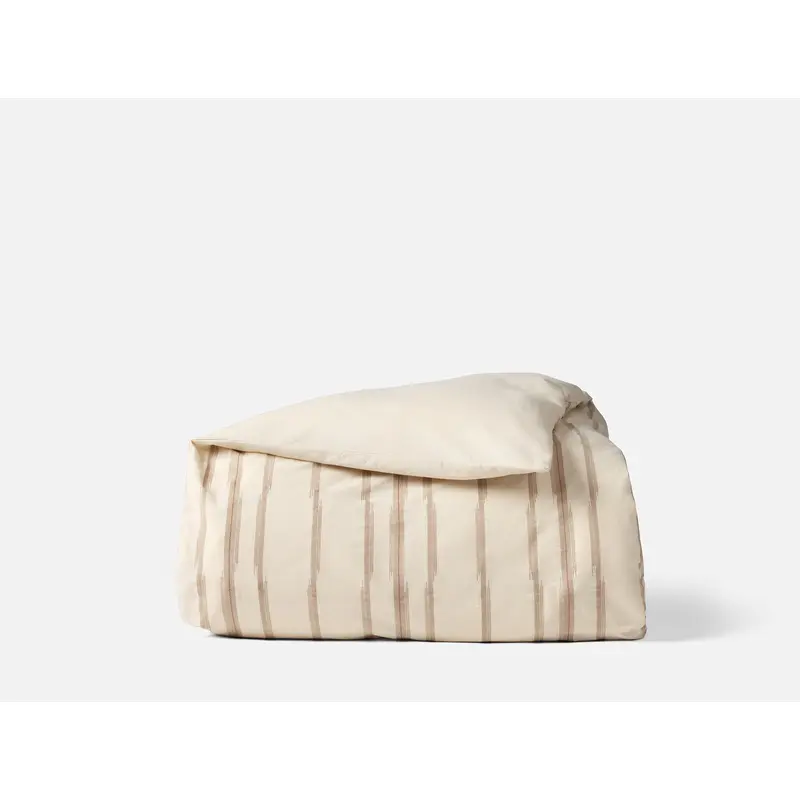 Cazadero Stripe Organic Duvet Cover