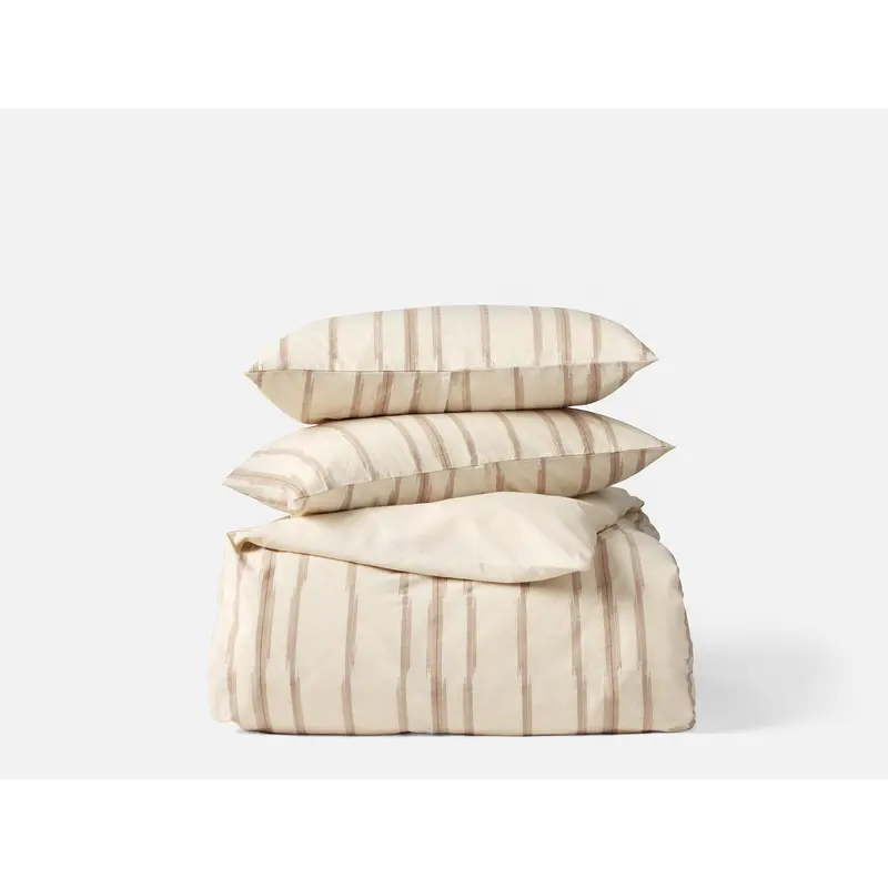 Cazadero Stripe Organic Duvet Set